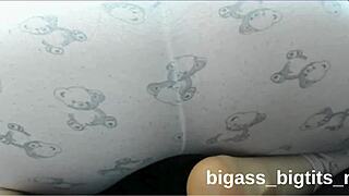 BBW FARTS sexy in pajamas homemade fart fetish