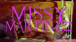 i'm bound n gagged choking on domination as missy martinez gets doggystyle pounded cum on tits