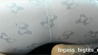 BBW FARTS sexy in pajamas homemade fart fetish