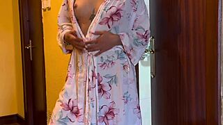 wanna see me catch stepbro jerkin off with my panties?