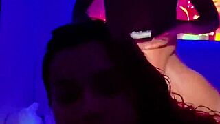 whoa part 2 knocking up stepsis with creampie bareback doggystyle on bed