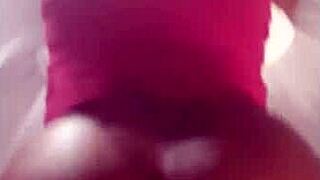 i love it hard doggystyle pov oiled curvy ebony big ass belly dripping wet pussy ripped clothes