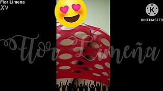 Red mini dress hides sexy Peruvian ass ready for deep pounding!