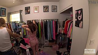 skinny tess thompson seduces with spanking poses