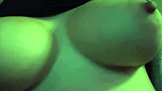 Italian milf Artemisia Love bounces juicy natural tits for you