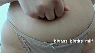 aww spittin' on this big belly button feels sooo good then fingerin' it deep for that fetish rush mmm