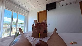 mmm shana grimoire's sensual foot massage on solougo feels so good day 12 😍👣
