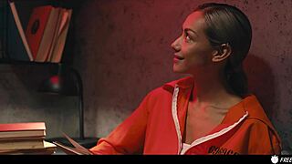 Bratty Blonde Veronica Leal Frozen and Fucked Hard in Prison Time Stop!