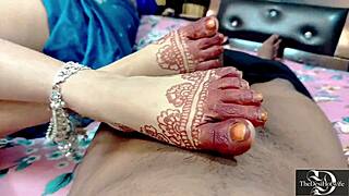 slave sissy worships feet and asshole in total fetish domination surrender