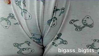 that camel toe in pajamas looks so tight