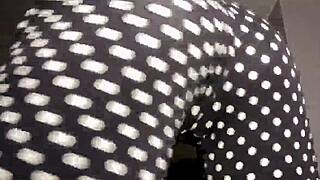 Sensual Teasing Shaking Ass Tight Outfit Heels Solo Orgasm