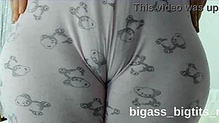 i'm rubbing my fat cameltoe through these tight pajamas till i cum hard
