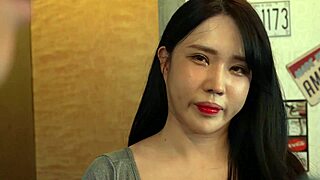 Korea the pool hall pervert and the part timer in black stockings