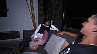 innocent glasses assistant gets intense rough sex