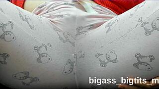 Masturbating in pajamas feels so good
