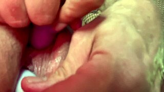 Does this milf babysitter squirt hard during her solo toy session?