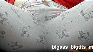 Masturbating in pajamas feels so good