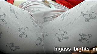 Masturbating in pajamas feels so good