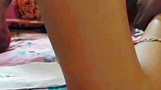 first time painful anal by small 18+ cock leaves her moaning in pleasure