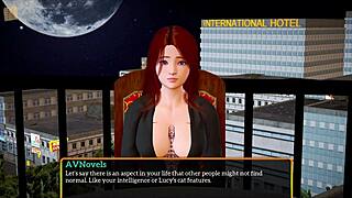My new family 482 features a redhead teen in homemade game