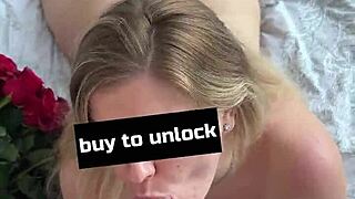 massive k-cup blonde wife shows private anniversary pov boobs with face now?