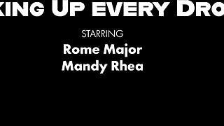 mandy rhea rides rome major in bedroom