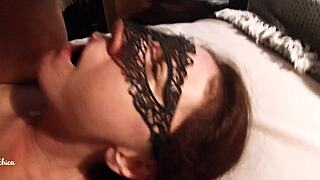 super model gets pounded by stepbrother with wild moans and face spit