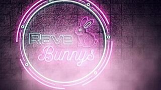 Raina rae turns a neon afterparty into a wild bedroom frenzy
