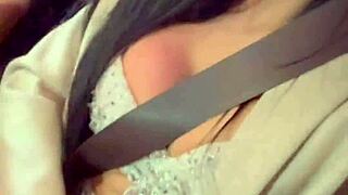 casadinha brasileira gets full of tesao goes to balada and humiliates corno