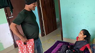 New Neighbor Fucks Desi Bhabhi Hard To Quench Her Pussy Thirst