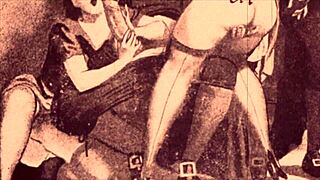 We admire vintage erotic drawings from history