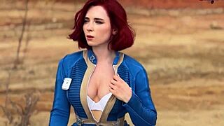 beautiful redhead girl from future of shelter 33 rough fucks with stranger ai