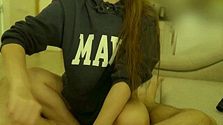 Sensual handjob leads to hardcore oral with mouth creampie