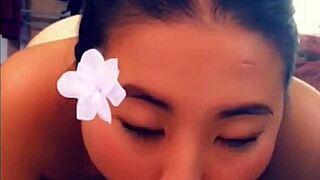 Amateur chinese teen 18+ pov compilation with rough deepthroat and creampie