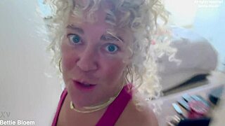 You Sneak Away From Slumber Party To Fuck Step Mommy