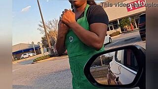 Starbucks Waitress Gets Fucked On Break