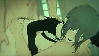 3d hentai bound assassin girl in wild gangbang action