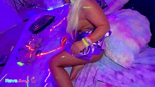 Platinum braids pamela meets dj and gets deep fucked