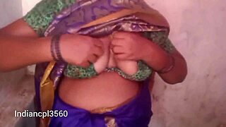 Tamil housewife fucks with young indian man in bathroom