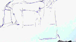 this guy saw me drawing him doing me anal