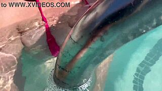 Artemisia Love Showing Her Perfect Big Tits Underwater In The Pool