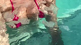 Artemisia Love Showing Her Perfect Big Tits Underwater In The Pool