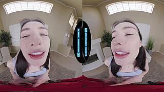 Little euro spinner fucks you in VR!