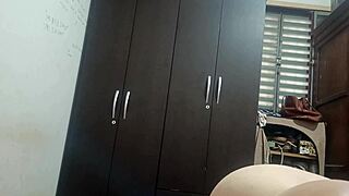 Milf gives pov blowjob to big black cock in amateur interracial scene