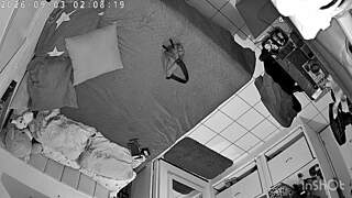 Camera records couple after their enjoyable private moment