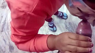 indian lady doctor blowjob swallow in hospital
