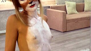 Cosplay cougar babe gets hot blowjob and sex 😍