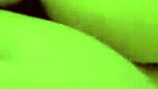 Girlfriend cums hard from finger in ass and dick in pussy