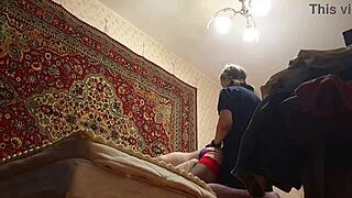 Anastasia uses strapon on sasha earth for submission