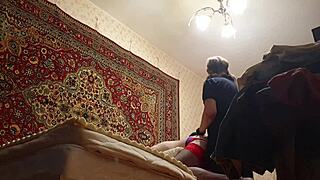 Anastasia uses strapon on sasha earth for submission